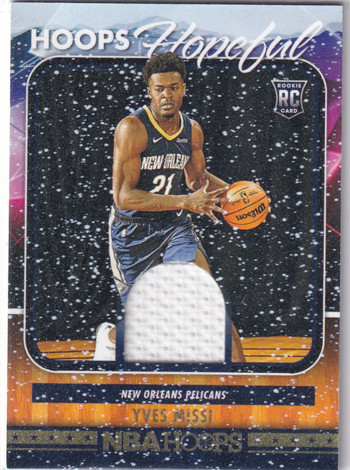 2024-25 HOOPS #HHM-YMP YVES MISSI HOPEFUL PATCH- NEW ORLEANS PELICANS