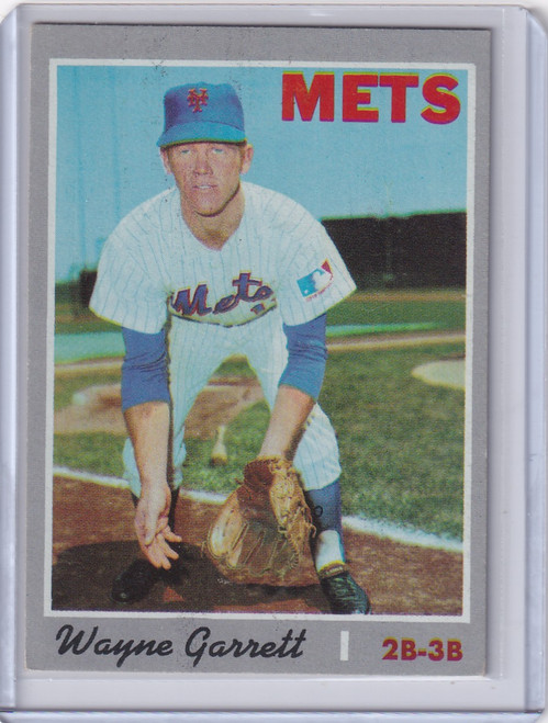1970 Topps Baseball #628 Wayne Garrett - New York Mets RC