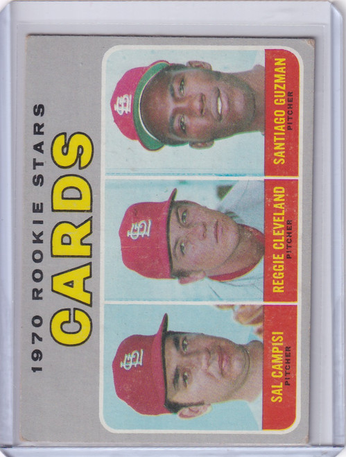 1970 Topps Baseball #716 Cardinals Rookies - Campisi / Cleveland / Guzman