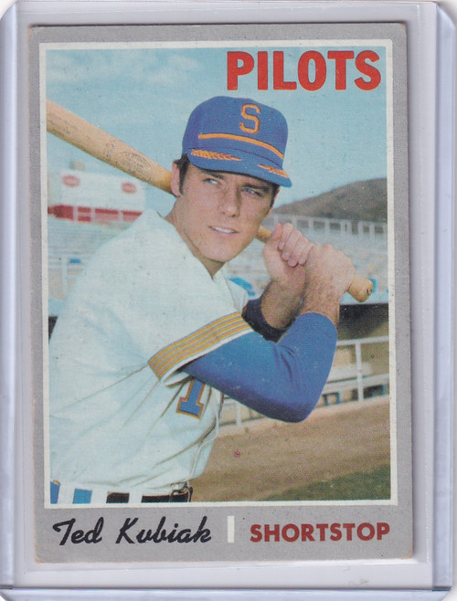1970 Topps Baseball #688 Ted Kubiak - Seattle Pilots