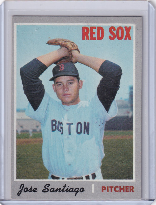 1970 Topps Baseball #708 Jose Santiago - Boston Red Sox