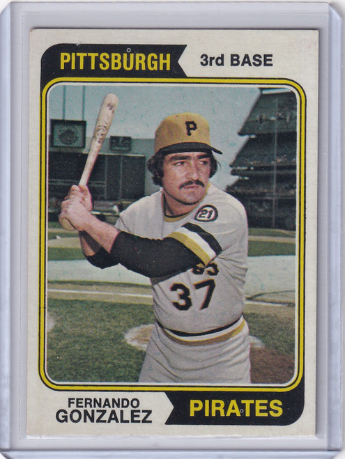 1974 Topps Baseball #649 Fernando Gonzalez - Pittsburgh Pirates RC