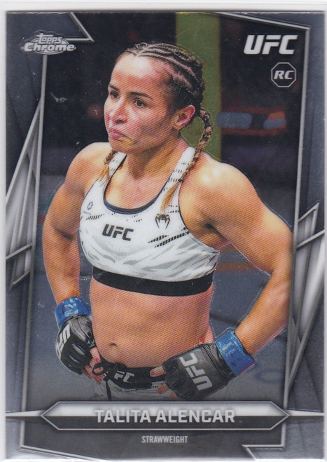 2026 Topps Chrome UFC #124 Talita Alencar RC