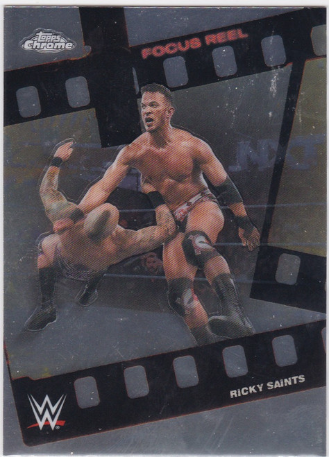 2026 Topps Chrome WWE #FR-1 Ricky Saints Focus Reel