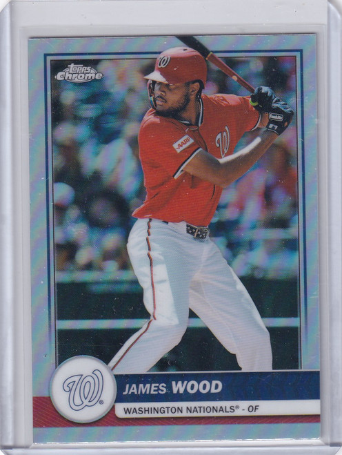 2026 Topps Chrome Flagship Refractor #49 James Wood - Nationals