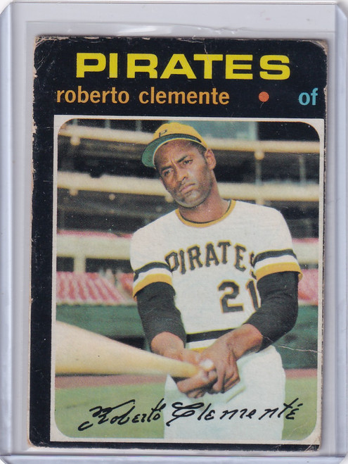 1971 Topps Baseball #630 Roberto Clemente - Pittsburgh Pirates