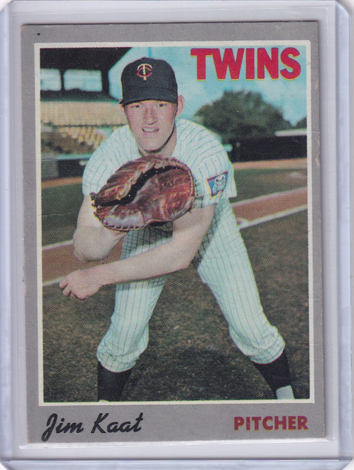 1970 Topps Baseball #75 Jim Kaat - Minnesota Twins