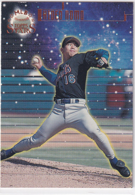 1998 TOPPS STARS #57 HIDEO NOMO 6263/9799- NEW YORK METS