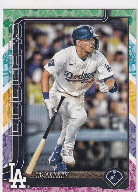 2025 TOPPS SERIES ONE #214 TOMMY EDMAN EASTER- LOS ANGELES DODGERS