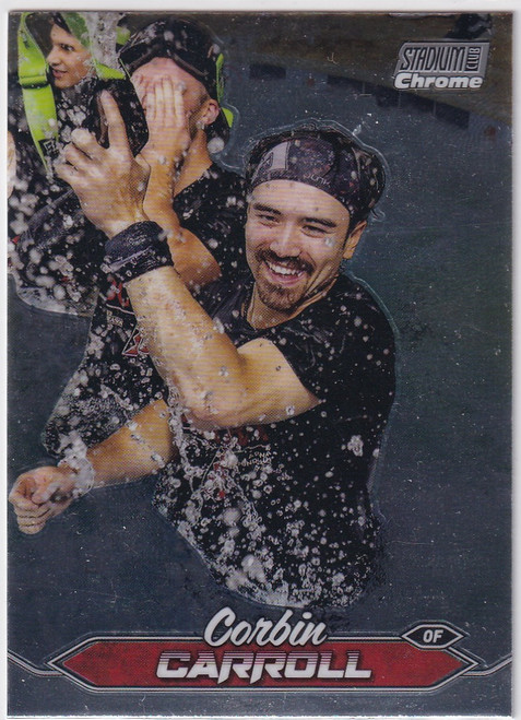 2024 TOPPS STADIUM CHROME #94 CORBIN CARROLL- ARIZONA DIAMONDBACKS
