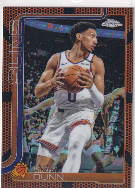 2025 TOPPS CHROME #179 RYAN DUNN BASKETBALL BOARDER- PHOENIX SUNS