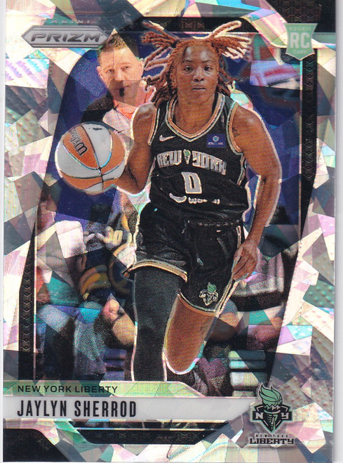 2024 PRIZM #33 JAYLIN SHEROD CRACKED ICE- NEW YORK LIBERTY