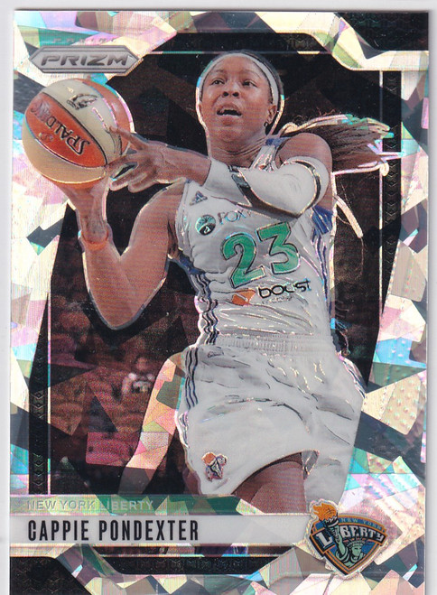 2024 PRIZM #32 CAPPIE PONDEXTER CRACKED ICE- NEW YORK LIBERTY