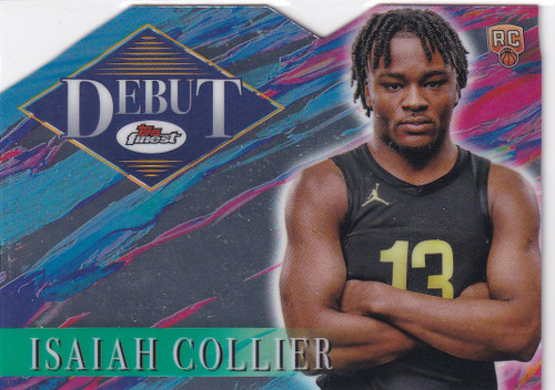 2025 TOPPS FINEST #D-6 ISAIAH COLLIER DEBUT DIE CUT- UTAH JAZZ