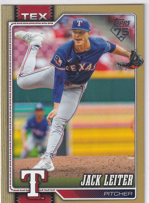 2026 TOPPS SERIES ONE #208 JACK LEITER 234/2026- TEXAS RANGERS