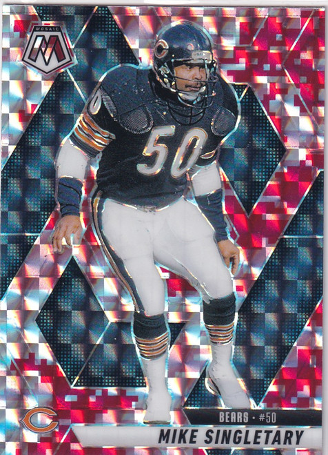 2025 MOSAIC #153 MIKE SINGLETARY REACTIVE RED- CHICAGO BEARS