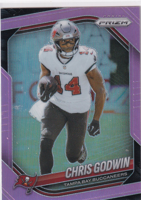 2025 PRIZM #244 CHRIS GODWIN PINK REFRACTOR- TAMPA BAY BUCCANEERS