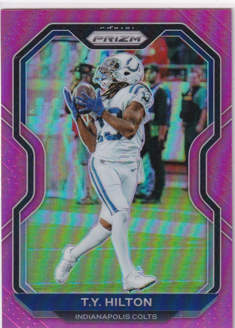 2020 PRIZM #83 TY HILTON PINK PRIZM- INDIANAPOLIS COLTS