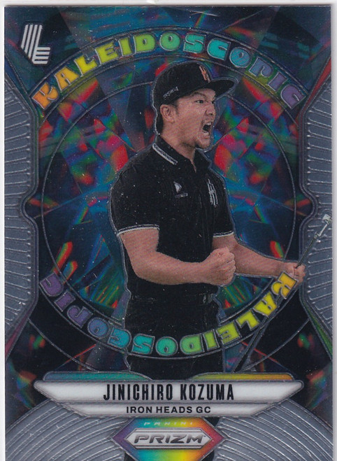 2025 PRIZM LIV GOLF #14 JINCHIRO KOZUMA KALEIDOSCOPIC- IRON HEADS