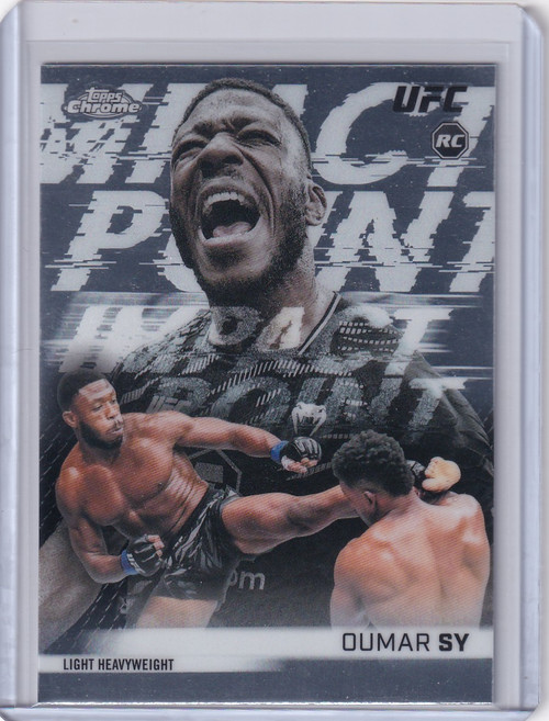 2026 Topps Chrome UFC Impact Points #IP-5 Oumar Sy