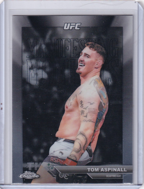 2026 Topps Chrome UFC Manifesting Moments #MM-1 Tom Aspinall