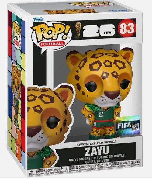 Funko POP: Football FIFA World Cup USA 2026 Mascot Zayu #83
