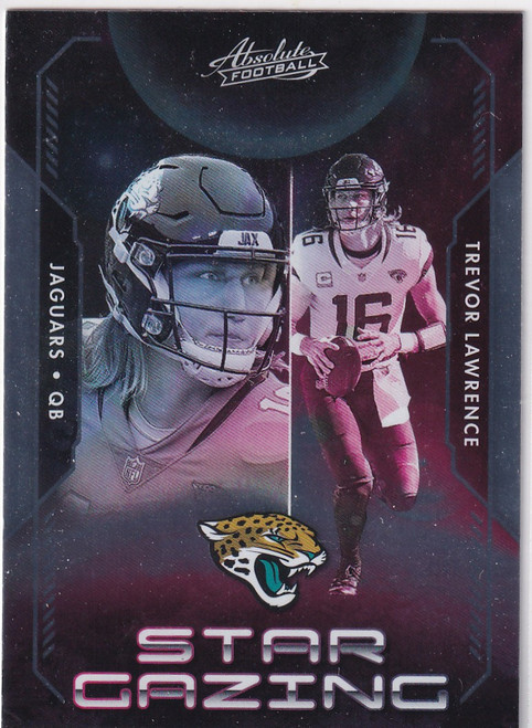 2023 ABSOLUTE #SG-6 TREVOR LAWRENCE STAR GAZING- JACKSONVILLE JAGUARS