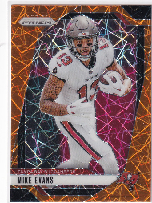 2024 PRIZM #270 MIKE EVANS ORANGE VELOCITY- TAMPA BAY BUCCANEERS