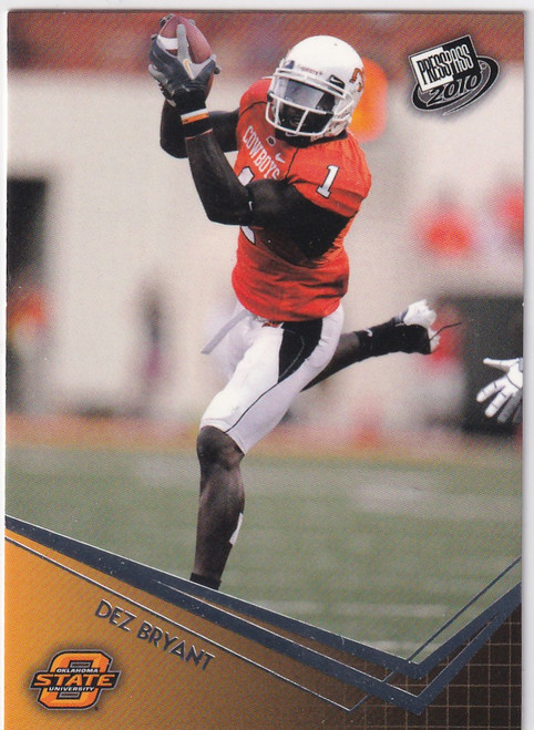 2010 PRESS PASS #29 DEZ BRYANT- DALLAS COWBOYS