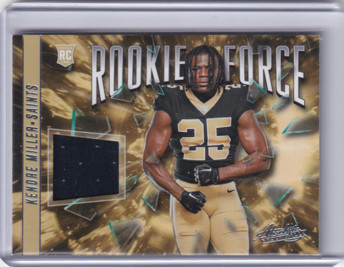 2023 ABSOLUTE #RF-25 KENDRE MILLER ROOKIE FORCE PATCH- NEW ORLEANS SAINTS