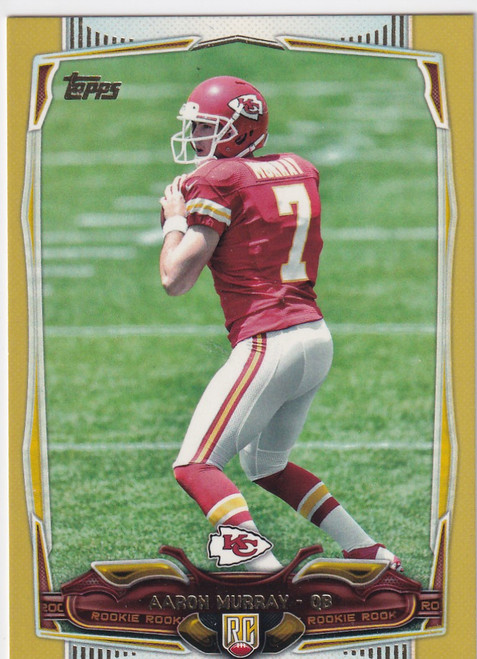 2014 TOPPS #414 AARON MURRAY 1566/2014- KANSAS CITY CHIEFS