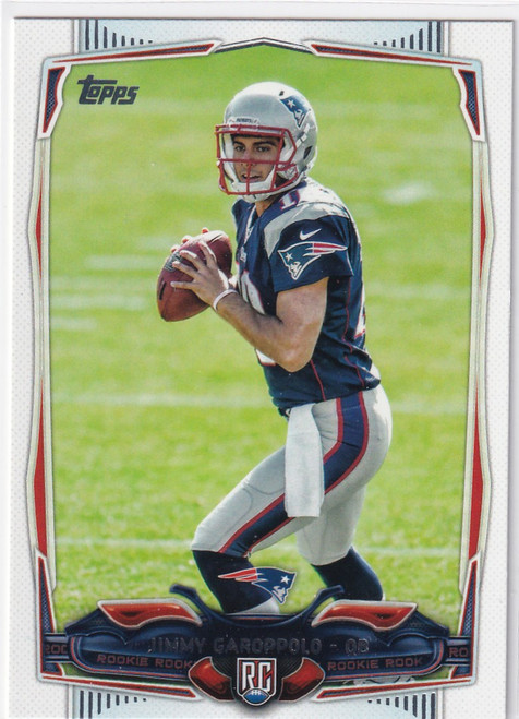 2014 TOPPS #432 JIMMY GAROPPOLO- NEW ENGLAND PATRIOTS