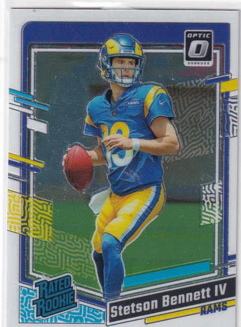 2023 DONRUSS OPTIC #267 STETSON BENNETT IV- LOS ANGELES RAMS
