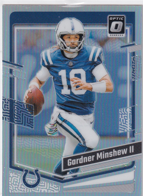 2023 DONRUSS OPTIC #77 GARDNER MINSHEW II PRIZM- INDIANAPOLIS COLTS