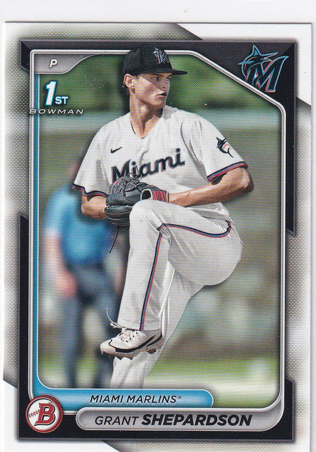 2024 BOWMAN #BD-130 GRANT SHEPARDSON- MIAMI MARLINS