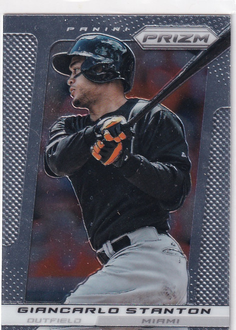 2013 PRIZM #34 GIANCARLO STANTON- MIAMI MARLINS