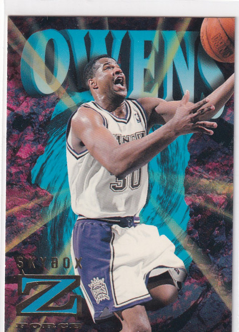 1996 SKYBOX #76 BILLY OWENS Z FORCE- SACRAMENTO KINGS