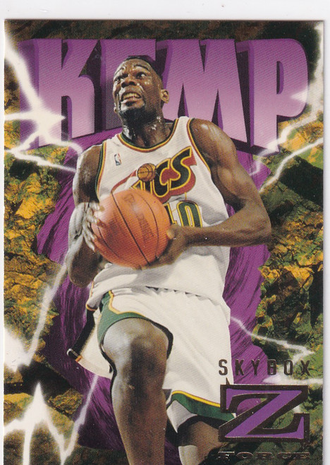 1996 SKYBOX #83 SHAWN KEMP Z FORCE- SEATTLE SUPER SONICS