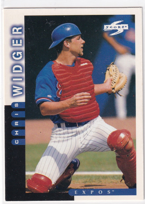 1997 PINNACLE #129 CHRIS WIDGER- MONTREAL EXPOS