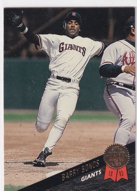 1993 LEAF #269 BARRY BONDS- SAN FRANCISCO GIANTS