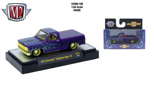 M2 Machines AutoThentics Rel 108 1:64 1973 Chevrolet Cheyenne Super 10 CHASE
