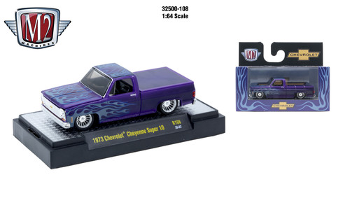 M2 Machines AutoThentics Rel 108 1:64 1973 Chevrolet Cheyenne Super 10