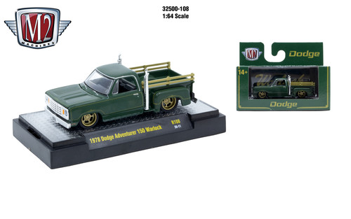 M2 Machines AutoThentics Rel 108 1:64 1978 Dodge Adventurer 150 Warlock
