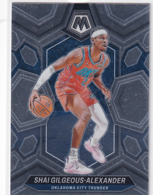 2023-24 MOSAIC #85 SHAI ALEXANDER- OKLAHOMA CITY THUNDER