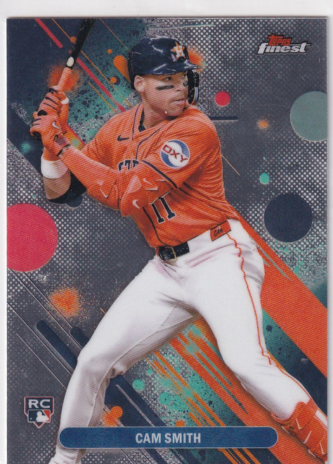 2025 TOPPS FINEST #54 CAM SMITH- HOUSTON ASTROS
