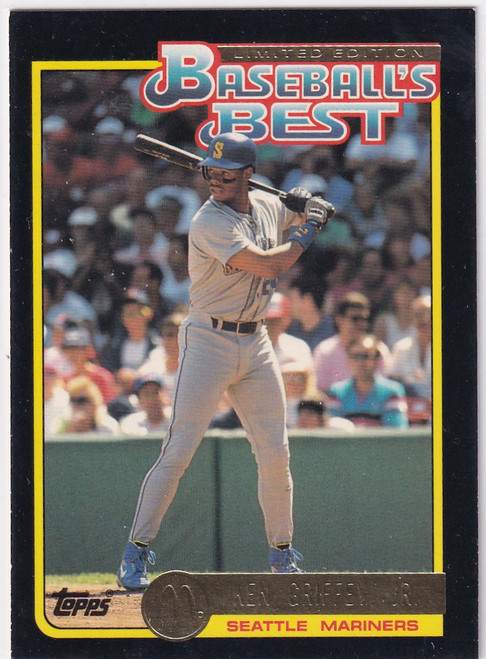 1992 TOPPS BOWMAN BEST #8 KEN GRIFFEY JR- SEATTLE MARINERS