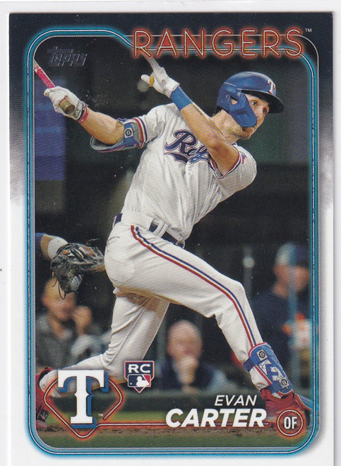 2024 TOPPS #CTC-8 EVAN CARTER- TEXAS RANGERS