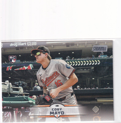 2025 TOPPS STADIUM #62 COBY MAYO- BALTIMORE ORIOLES