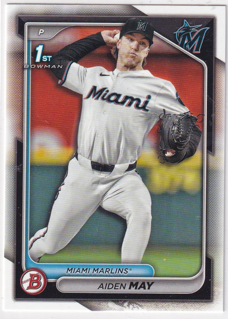 2024 BOWMAN #BD-91 AIDEN MAY- MIAMI MARLINS