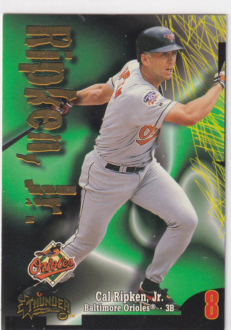 1998 SKYBOX #8 CAL RIPKEN JR THUNDER- BALTIMORE ORIOLES